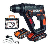 (TG. 1/2_pollice) Worx WX390.1 H3 Martello Pneumatico, Trapano e Avvitatore, 3 i