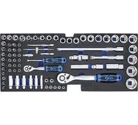 (TG. 1/2 Zoll - 1/4 Zoll) Bandeja de espuma para BGS 3312: Juego de llaves de va