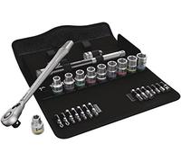 (TG. 1/2 Zoll metrisch, 28-tlg.) 8100 SC 8 Kit con cricchetto Zyklop Metal con l