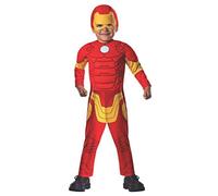 (TG. 1-2años) Costume Iron Man Deluxe Inf, Rubies 620015-t - NUOVO