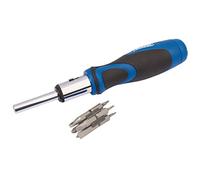 (TG. 1/4") Draper 865/11 cricchetto cacciavite e punte, blu, confezione da 13 -