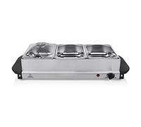 (TG. 1.4 L (x3)) Tristar Scalda Vivande BP-6283, 300 watt, 4.8 litri, Acciaio in