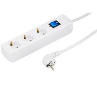 (TG. 1.4 m Zuleitung) Kopp 233102005 - Plus Ciabatta con 3 prese con protezion