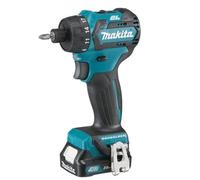 (TG. 1/4_pollice) Makita DF032DSAE - Taladro atornillador 10,8V litio 2,0 Ah 1/4