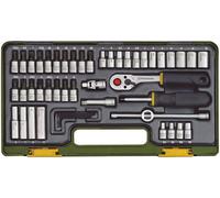 (TG. 1/4") Proxxon 23280 - Set chiavi a tubo, 1/4", 49 pezzi - NUOVO