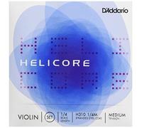 (TG. 1/4 Scale) D'Addario HELICORE H310-1/4M medium set Coiled/Violin - NUOVO