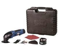 (TG. 1.5 Ah) FERM Utensile Multifunzione a Li-Ion Batteria - 12V/1.5Ah - Con 8 A