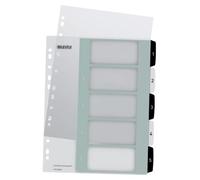 (TG. 1-5) Leitz 12130000 - Registro per formato A4, confezione da 20, copertina