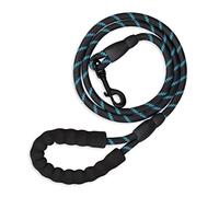(TG. 1,5 m) Relaxdays Guinzaglio per Cani di Grande e Piccola Taglia, 1,5 m, Fin