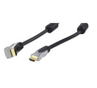 (TG. 1.5 Meters) HQ 1.5m HDMI 1.4 M/M cavo HDMI 1,5 m HDMI tipo A (Standard) Gri