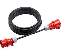 (TG. 1,5 mm²) Meister, cavo prolunga CEE, 10 m, H07RN-F f5g1,5, Nero, 7424150 -