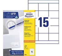 (TG. 1,500 Etiketten, 70 x 50,8 mm) Avery 3669 Etichetta Multiuso 70X50.8 mm - N