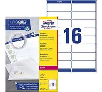 (TG. 1.600 Stück, 99,1 x 33,9 mm) Avery Etichetta Indirizzo 99,1 x 33,9 mm, Con