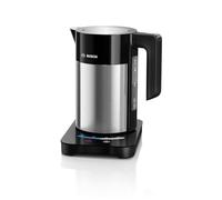 (TG. 1.7 Litri) Bosch TWK7203 Bollitore, 2200 W, 7 Cups, Nero/Acciaio con Displa