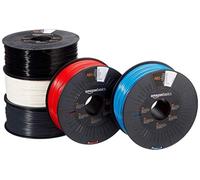 (TG. 1.75mm) Amazon Basics - Filamento in ABS per stampanti 3D, 1,75 mm, 5 color
