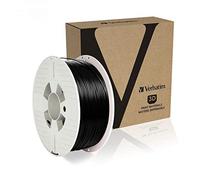 (TG. 1,75mm) Verbatim 55052 PET-G Filament 1.75 Nero bobina da 1 kg - NUOVO