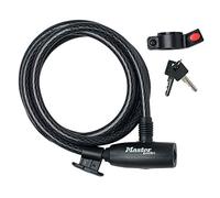 (TG. 1.8 m Cavo) Master Lock Lucchetto Bici [Chiave] [1,8 m Cavo] [Esterno] [Sta