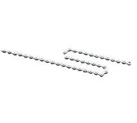 (TG. 1/8 ") Shimano Nexus CN-NX10C Catena per Bicicletta 114 Anelli, Argento - N