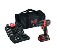 (TG. 1 batterie) Black + decker bdchd18s32-QW trapano a percussione senza fili 1