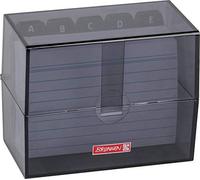 (TG. 1) Brunnen 102057090 - Cassetta per schede formato A7, 12 x 9, 5 x 6,5 cm,