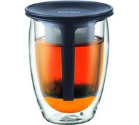 (TG. 1 - Confezione) Bodum Tea For One Bicchiere da tè con filtro in plastica,