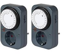 (TG. 1 (Confezione da 2)) Brennenstuhl, Timer meccanico MZ 20-1 (Confezione da 2