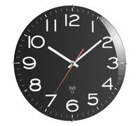 (TG. 1 - confezione) TFA, Orologio da parete con radio 603509 schwarz, Nero (Sch