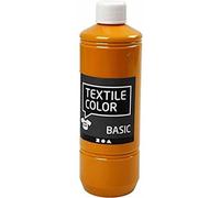 (TG. 1 count (pack of 1)) Creativ Colore tessile, senape, 500ml - NUOVO