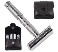 (TG. 1 Count (Pack of 1)) Parker Safety Razor Parker A1R - 4 pezzi Viaggi Safety