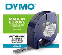 (TG. 1) Dymo LetraTag etichette multiuso autoadesivo in plastica, rotolo da 12 m