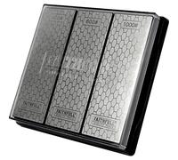 (TG. 1) Faithfull DWTRIPLE - Kit per affilare diamantato, 3 pezzi, multicolore -