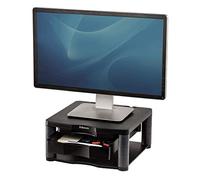 (TG. 1) Fellowes Supporto Monitor Plus, Grigio Grafite - NUOVO