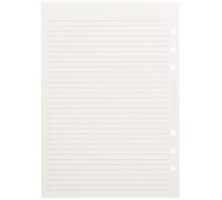 (TG. 1) FILOFAX A5 REFILL WHT RULED SHTS 343008 - NUOVO
