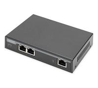 (TG. 1 Gbps) DIGITUS Estensore Gigabit PoE per interni, 2 porte, estensione 60W