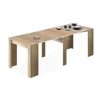 (TG. 1) Habitdesign 004580F Tavolo Consolle Estensibile, 50 x 90 x 78 H cm, Rov