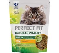(TG. 1 kg (Confezione da 6)) Natural Vitality Crocchette per gatti adulti - Adat