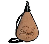 (TG. 1 l) Laken Bota Bottiglia di Cuoio, Mensa in Pelle, Borsa di Cuoio, Forma D