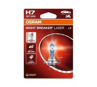 (TG. 1 Lampada) OSRAM NIGHT BREAKER LASER H7, +150% di luminosit in più, lampa