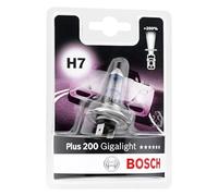 (TG. 1 lampadina) Bosch H7 Plus 200 Gigalight lampadina faro, 12 V 55 W PX26d, l