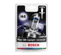 (TG. 1 lampadina) Bosch Lampadina Alogena H4 (472) Plus 120, 12V 60/55 W, con il