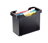 (TG. 1) LEITZ Mini file Plus porta catelle sospese (Include 5 cartelle sospese A