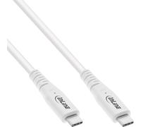 (TG. 1 m) InLine Cavo USB 4, 240 W, cavo di ricarica USB-C a USB-C, PD 3.1, 40 G