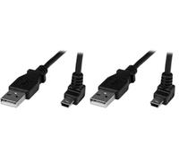 (TG. 1 Meters (Confezione da 2)) StarTech.com Cavo mini USB da 1 m, Da USB-A a M