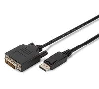 (TG. 1 Meters) Digitus AK340301010S Cavo Adattatore Connettori, Displayport Masc