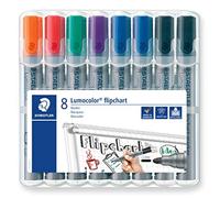 (TG. 1 Pack) Staedtler Lumocolor 356 Pennarello Per Lavagna A Fogli Mobili, Punt