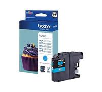 (TG. 1 Pezzo) Brother LC123C Cartuccia InkJet Originale, Alta Capacit , fino a 6