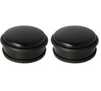 (TG. 1 pezzo (Confezione da 2)) Westcott E-19002 00 Fermaporta rotondo in acciai