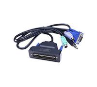 (TG. 1 Port VGA) Digitus 19" & 17" LCD Console e Accessori Nero Nero 1 Port VGA