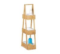 (TG. 1 pz.) Relaxdays Scaffale da Bagno con 3 Cestini, Mobiletto Autoportante, M