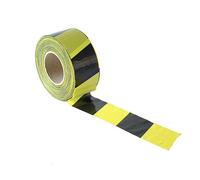 (TG. 1 Roll) Faithfull, Nastro segnaletico Giallo/Nero, 70 mm x 500 m - NUOVO